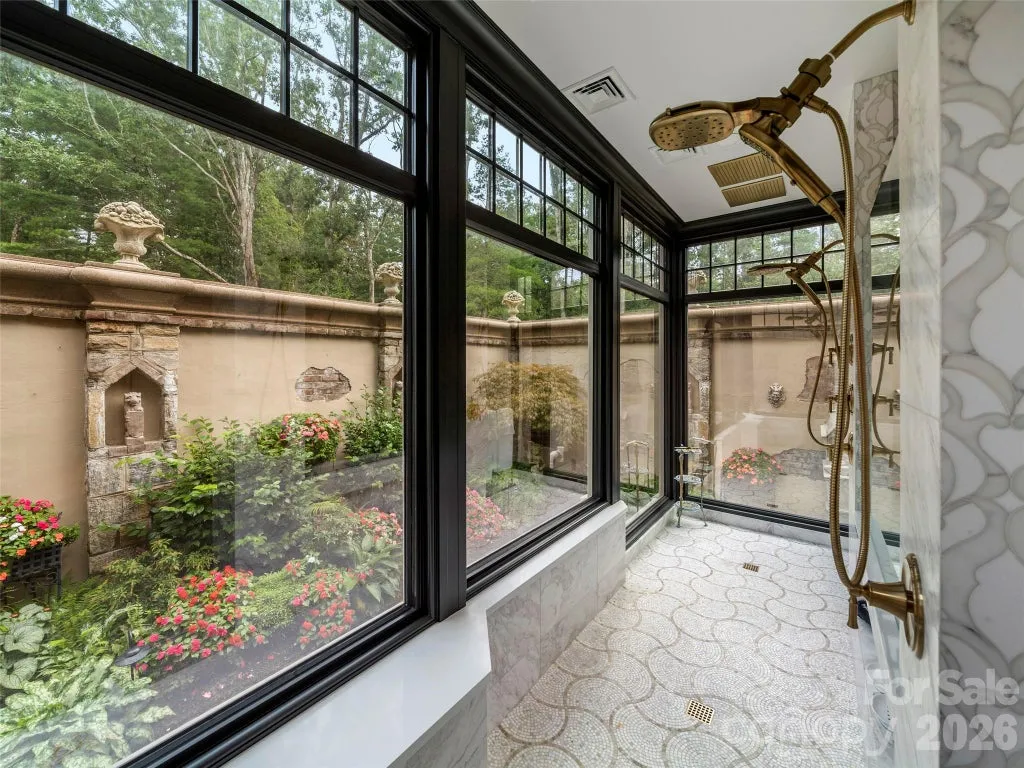 Reimagined Asheville Chateau With a Venetian Portico and Secret Garden Lists for $9,995,000 9 9 Brooklawn Chase Asheville NC 2880320
