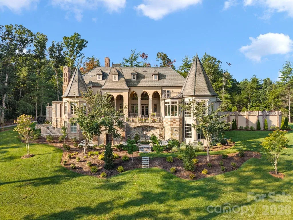 Reimagined Asheville Chateau With a Venetian Portico and Secret Garden Lists for $9,995,000 1 9 Brooklawn Chase Asheville NC 2880346