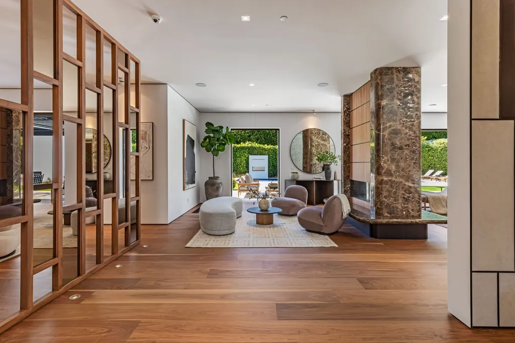 In Beverly Hills, $35.995 Million Buys a New 13,000-Square-Foot Estate With a Waterfall Pool 5 927 N Whittier Dr Beverly Hills CA 90210 4
