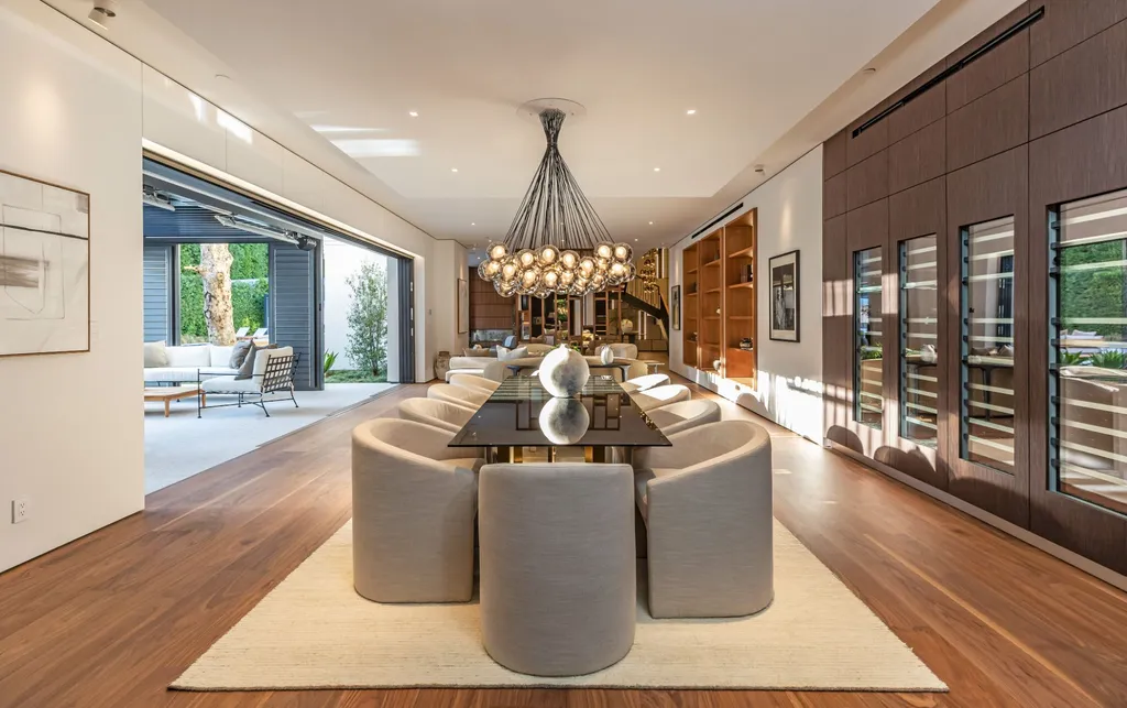 In Beverly Hills, $35.995 Million Buys a New 13,000-Square-Foot Estate With a Waterfall Pool 7 927 N Whittier Dr Beverly Hills CA 90210 9