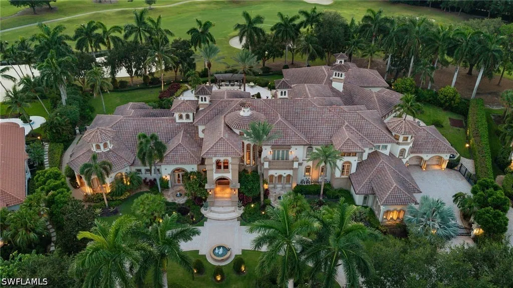 Double-Lakefront Naples Estate With a Hidden Pub Lists for $16 Million 3 9663 Mashie CT NAPLES FL 3410810
