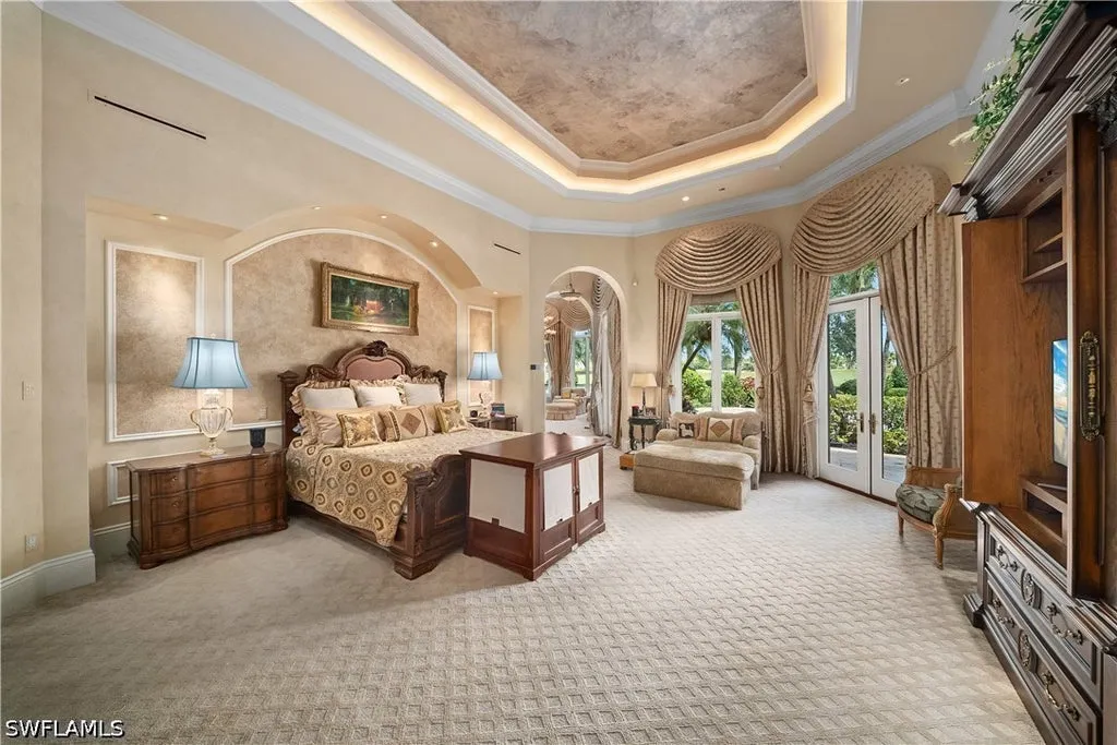 Double-Lakefront Naples Estate With a Hidden Pub Lists for $16 Million 13 9663 Mashie CT NAPLES FL 3410815