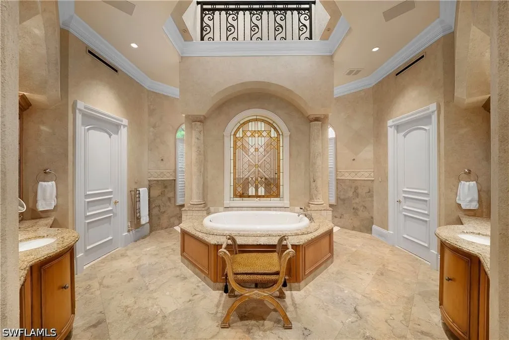Double-Lakefront Naples Estate With a Hidden Pub Lists for $16 Million 14 9663 Mashie CT NAPLES FL 3410816