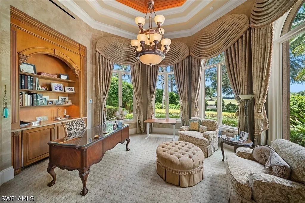 Double-Lakefront Naples Estate With a Hidden Pub Lists for $16 Million 16 9663 Mashie CT NAPLES FL 3410819