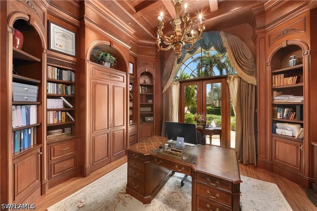 Double-Lakefront Naples Estate With a Hidden Pub Lists for $16 Million 11 9663 Mashie CT NAPLES FL 3410820