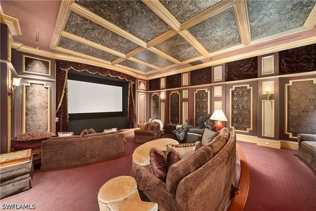 Double-Lakefront Naples Estate With a Hidden Pub Lists for $16 Million 12 9663 Mashie CT NAPLES FL 3410832