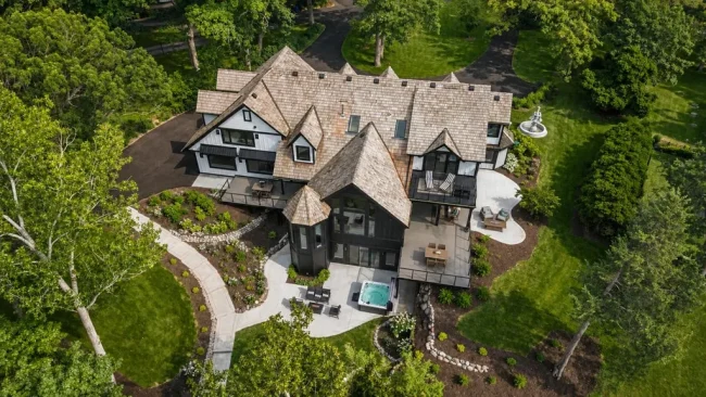 Reimagined Wisconsin Lakefront Estate With a Hillside Trolley Lists for $6,990,000