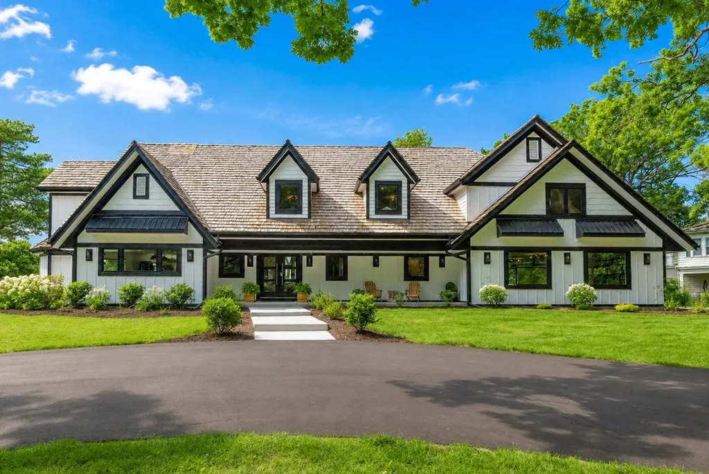 Reimagined Wisconsin Lakefront Estate With a Hillside Trolley Lists for $6,990,000 2 W335N5511 Island View LANE Nashotah WI94