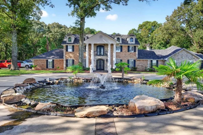 An Enchanting East Texas Estate With Three Furnished Woodland Cabins Asks $2,500,000