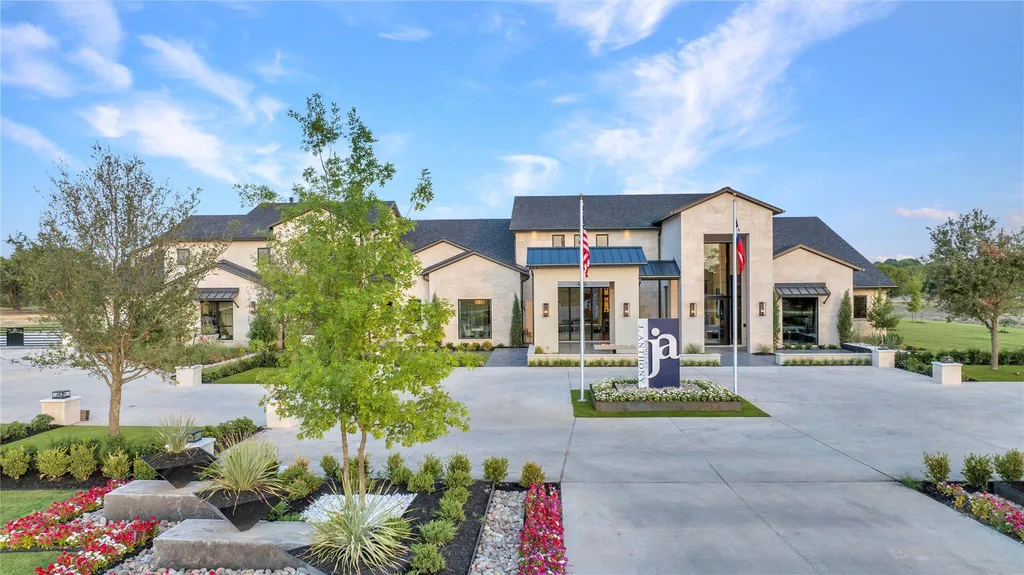 Newly Built Allen Estate with a Rare Texas Basement and Spaceship-Inspired Theater Lists for $8,400,000 1 1125 W Blondy Jhune Rd Lucas TX 7500202