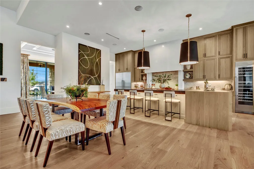 Newly Built Allen Estate with a Rare Texas Basement and Spaceship-Inspired Theater Lists for $8,400,000 7 1125 W Blondy Jhune Rd Lucas TX 7500207