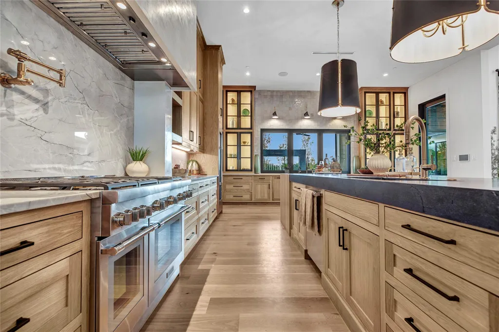 Newly Built Allen Estate with a Rare Texas Basement and Spaceship-Inspired Theater Lists for $8,400,000 9 1125 W Blondy Jhune Rd Lucas TX 7500209