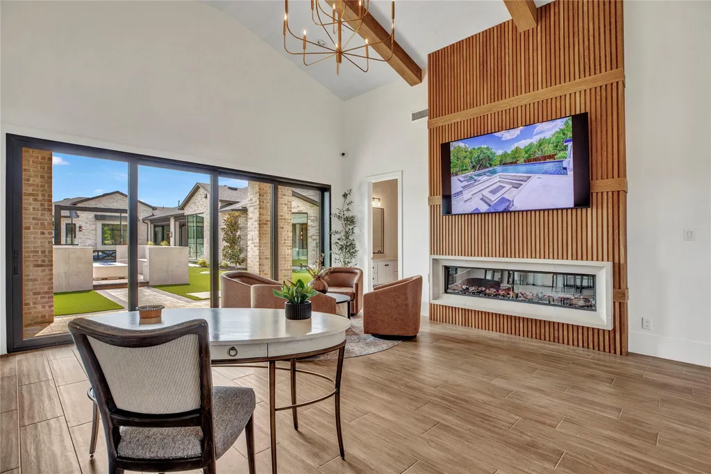Newly Built Allen Estate with a Rare Texas Basement and Spaceship-Inspired Theater Lists for $8,400,000 18 1125 W Blondy Jhune Rd Lucas TX 7500232