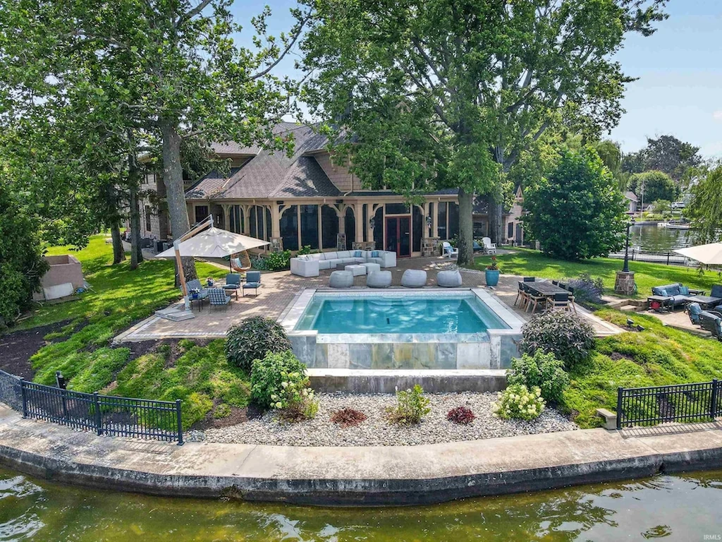 11751 N Black Point Rd – Lakeside Pool Terrace Lakeside Pool Terrace at 11751 N Black Point Rd, Syracuse, Indiana