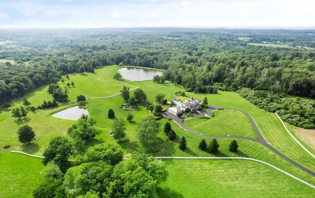 Sprawling New Jersey Estate with Indoor and Outdoor Pools Spans Nearly 130 Acres, Asking $8,900,000 19 131 Harbourton Woodsville Rd Lambertville NJ 08530023