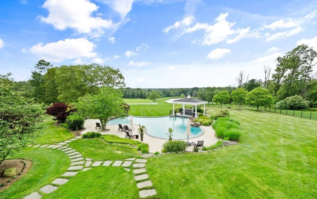 Sprawling New Jersey Estate with Indoor and Outdoor Pools Spans Nearly 130 Acres, Asking $8,900,000 17 131 Harbourton Woodsville Rd Lambertville NJ 08530117