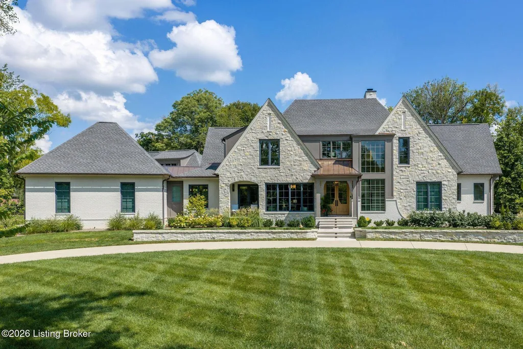 Newly Built Prospect Estate with a Pool, Sport Court and Separate Guest Apartment Lists for $4,995,000 1 14426 River Glades Dr Prospect KY 4005901