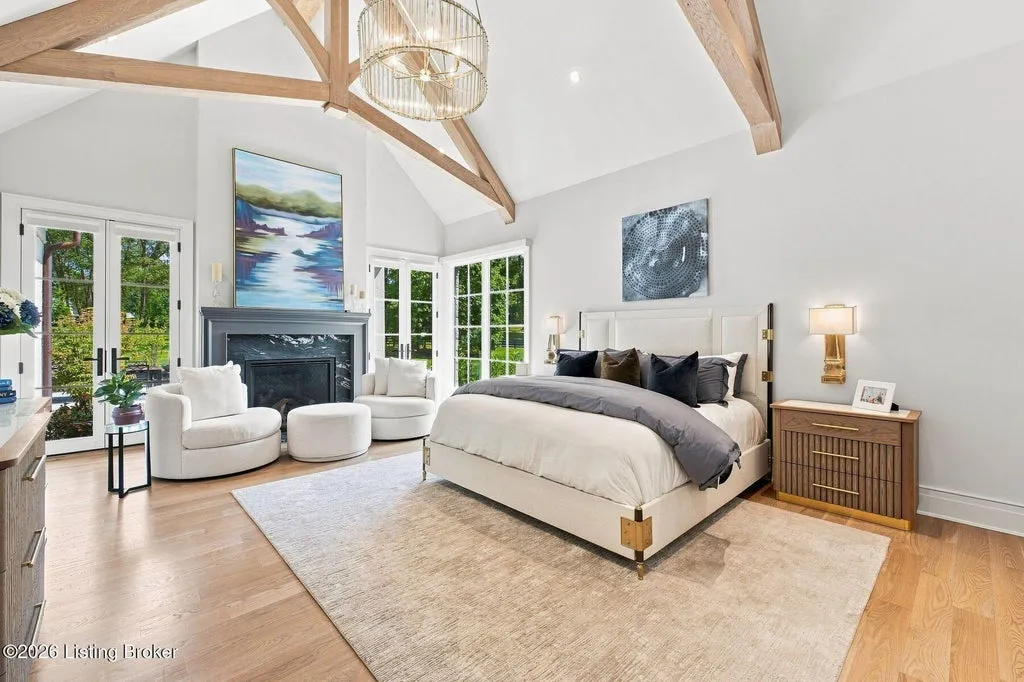 Newly Built Prospect Estate with a Pool, Sport Court and Separate Guest Apartment Lists for $4,995,000 11 14426 River Glades Dr Prospect KY 4005917
