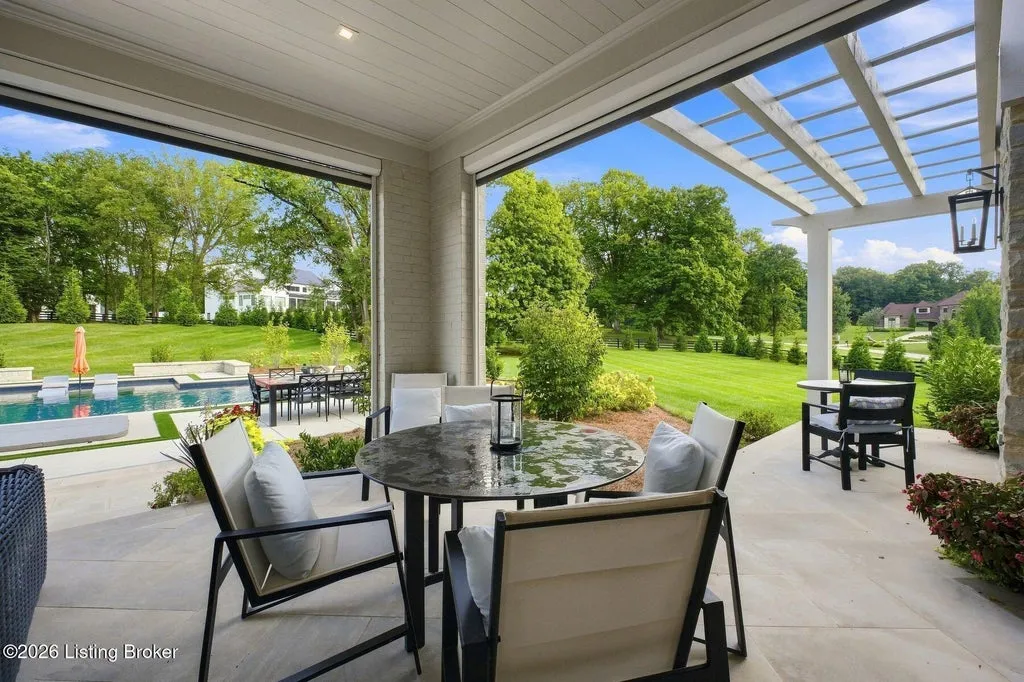 Newly Built Prospect Estate with a Pool, Sport Court and Separate Guest Apartment Lists for $4,995,000 15 14426 River Glades Dr Prospect KY 4005955