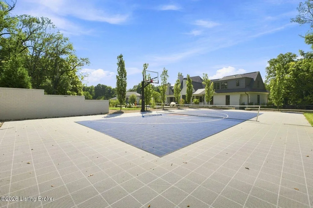Newly Built Prospect Estate with a Pool, Sport Court and Separate Guest Apartment Lists for $4,995,000 19 14426 River Glades Dr Prospect KY 4005962
