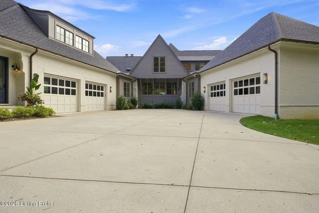 Newly Built Prospect Estate with a Pool, Sport Court and Separate Guest Apartment Lists for $4,995,000 20 14426 River Glades Dr Prospect KY 4005963