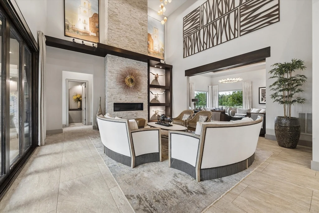 16830 Bridle Oak Dr – Soaring Formal Living Room Soaring Formal Living Room at 16830 Bridle Oak Dr, Cypress, Texas