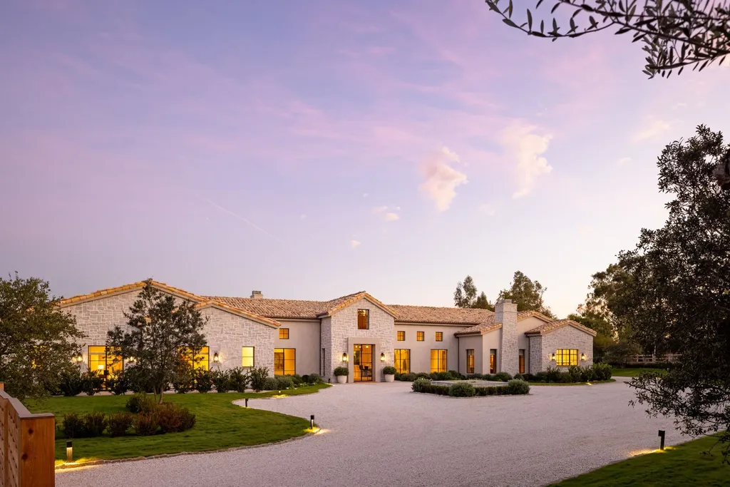 Newly Built Rancho Santa Fe Estate With Centuries-Old French Materials and Curated Art Lists for $29,000,000 1 17845 47 Via De Fortuna Rancho Santa Fe CA01