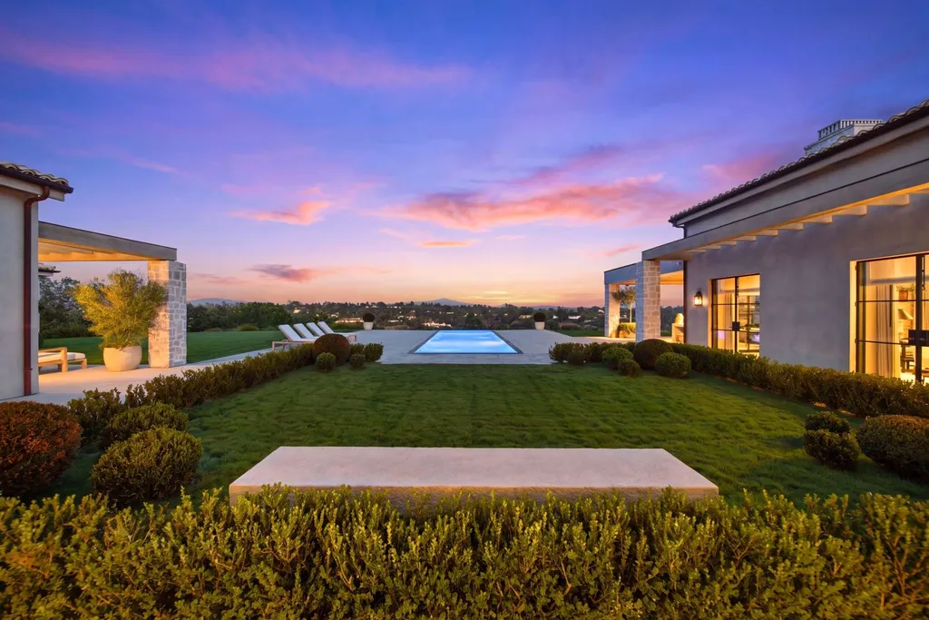 Newly Built Rancho Santa Fe Estate With Centuries-Old French Materials and Curated Art Lists for $29,000,000 16 17845 47 Via De Fortuna Rancho Santa Fe CA40