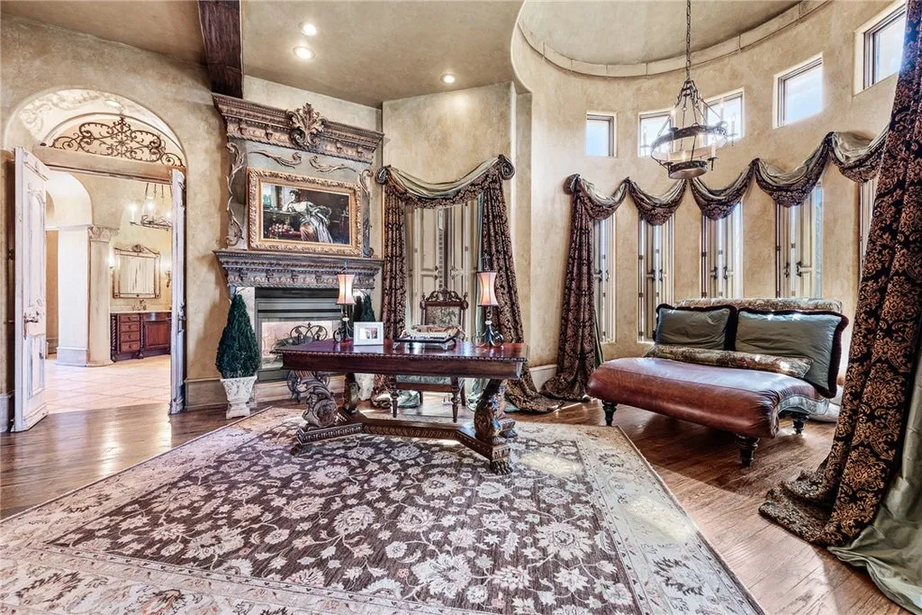 French-Inspired Arkansas Manor Overlooking Three Pinnacle Country Club Golf Holes Lists for $3,249,000 16 2 S Samoset Ct Rogers AR 7275822