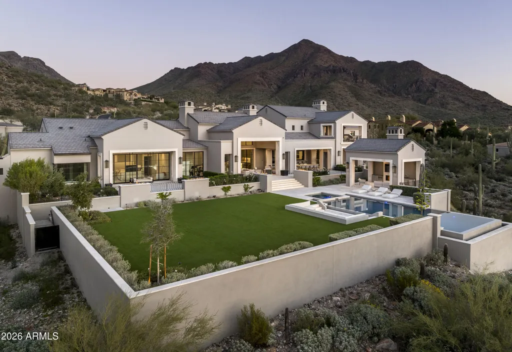 Newly Built Scottsdale Estate with a Rare Expansive Lawn and Desert Views Lists for $24,000,000 1 20646 N 112TH Street Scottsdale AZ 8525501