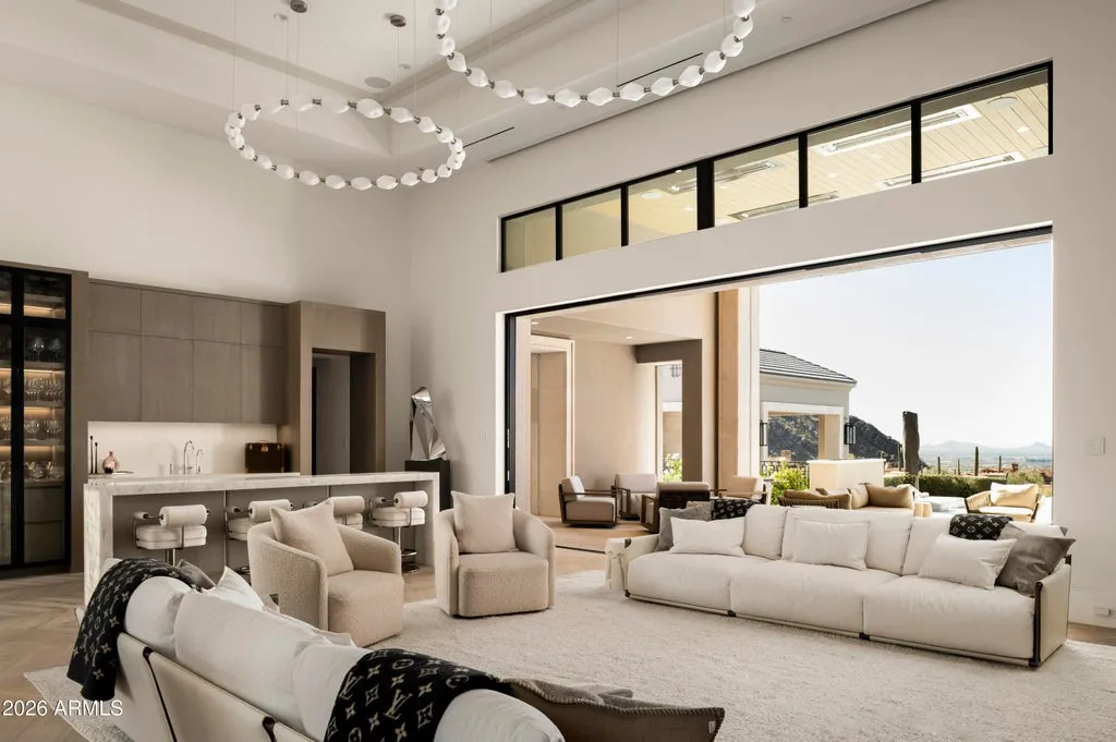 Newly Built Scottsdale Estate with a Rare Expansive Lawn and Desert Views Lists for $24,000,000 7 20646 N 112TH Street Scottsdale AZ 8525506