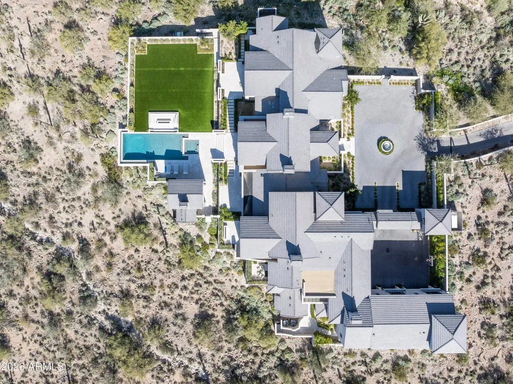 Newly Built Scottsdale Estate with a Rare Expansive Lawn and Desert Views Lists for $24,000,000 23 20646 N 112TH Street Scottsdale AZ 8525543