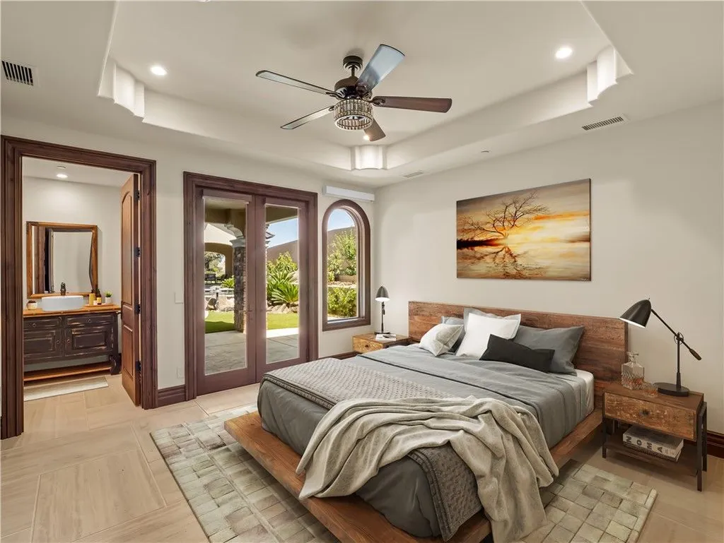 Newly Built Fresno Estate with a 13-Car Garage and 400-Gallon Saltwater Aquarium Hits the Market for $11,577,777 8 2230 E Spey Valley Fresno CA 9373049