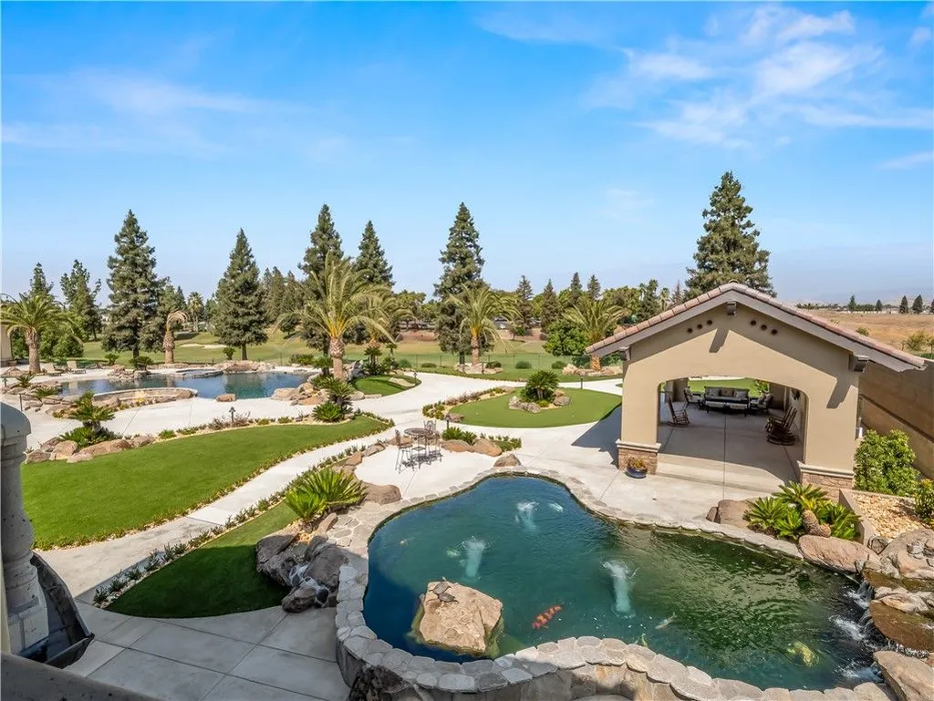 Newly Built Fresno Estate with a 13-Car Garage and 400-Gallon Saltwater Aquarium Hits the Market for $11,577,777 15 2230 E Spey Valley Fresno CA 9373064