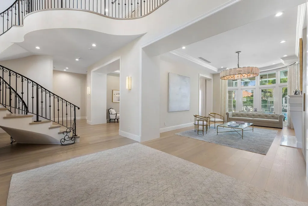 Spanish Mediterranean Boca Raton Estate with 150 Feet of Waterfront Returns to Market for $17,995,000 4 251 W Coconut Palm Road Boca Raton FL06