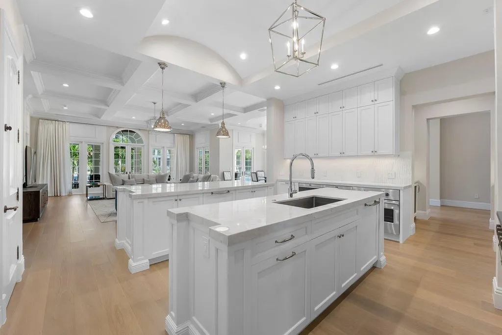 Spanish Mediterranean Boca Raton Estate with 150 Feet of Waterfront Returns to Market for $17,995,000 12 251 W Coconut Palm Road Boca Raton FL16