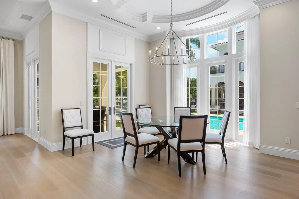 Spanish Mediterranean Boca Raton Estate with 150 Feet of Waterfront Returns to Market for $17,995,000 14 251 W Coconut Palm Road Boca Raton FL18