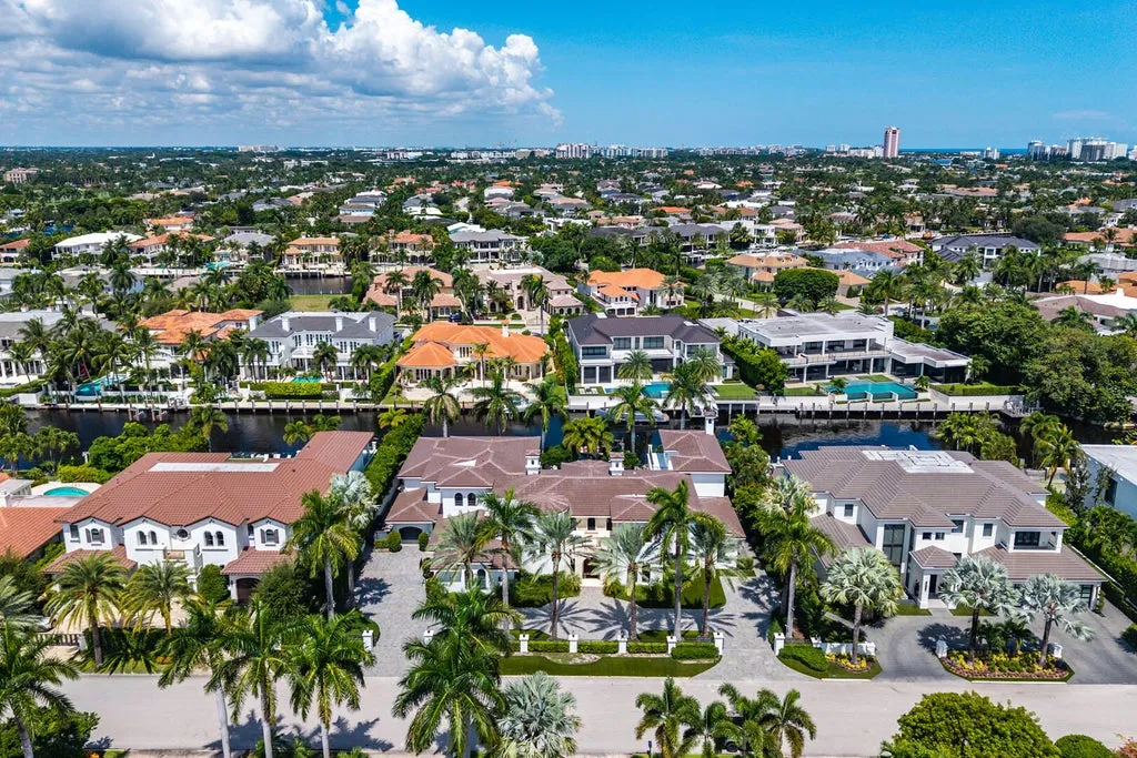 Spanish Mediterranean Boca Raton Estate with 150 Feet of Waterfront Returns to Market for $17,995,000 27 251 W Coconut Palm Road Boca Raton FL78