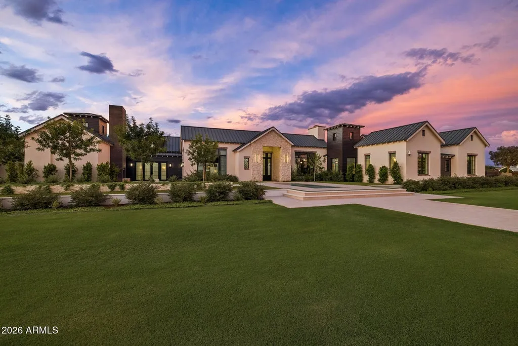 Reimagined Gilbert Estate With Five Pools and Private Tennis and Pickleball Courts Lists for $16,500,000 23 2620 E PALO VERDE Street Gilbert AZ 8529605