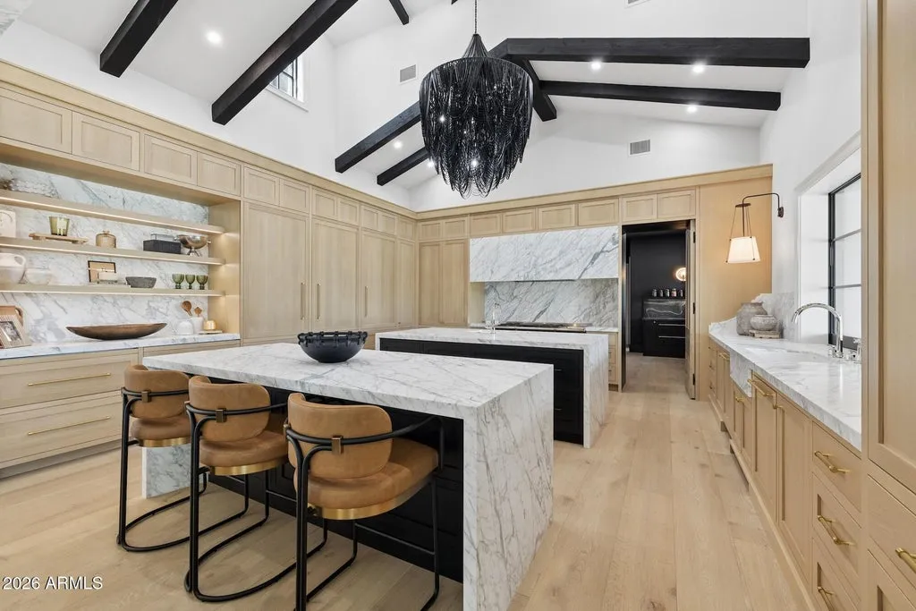 Reimagined Gilbert Estate With Five Pools and Private Tennis and Pickleball Courts Lists for $16,500,000 8 2620 E PALO VERDE Street Gilbert AZ 8529617
