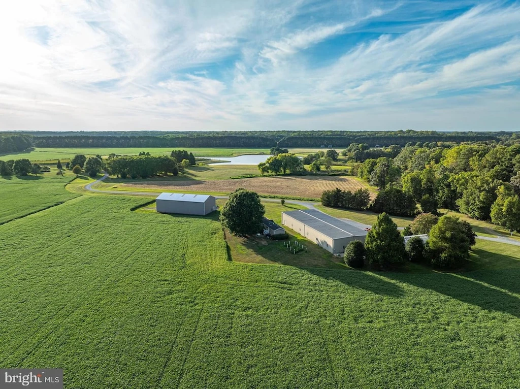 27772 Sharp Rd – Farm Buildings and Fields Farm Buildings and Fields at Stock Range Farm, 27772 Sharp Rd, Easton, Maryland