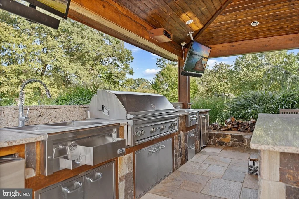 27772 Sharp Rd – Pavilion Outdoor Kitchen Pavilion Outdoor Kitchen at Stock Range Farm, 27772 Sharp Rd, Easton, Maryland