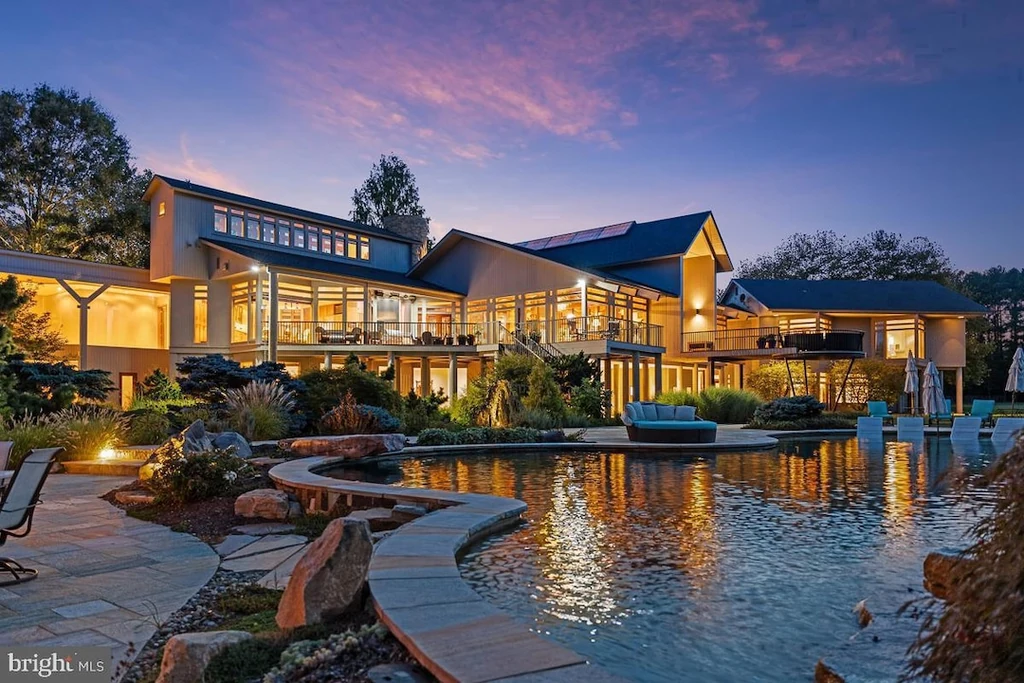 27772 Sharp Rd – Glass Residence at Twilight Glass Residence at Twilight at Stock Range Farm, 27772 Sharp Rd, Easton, Maryland