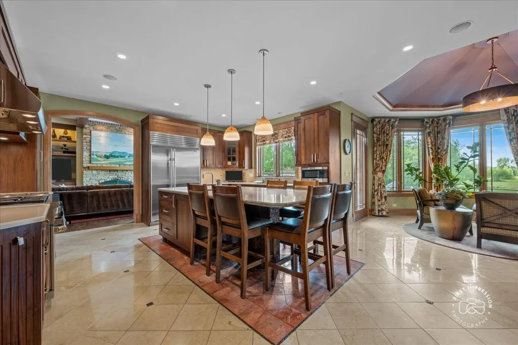 Prairie-Style Illinois Estate Bordering 200 Acres of Protected Forest Preserve Lists for $2,199,000 7 39W973 Crosscreek Ln St Charles IL 6017513