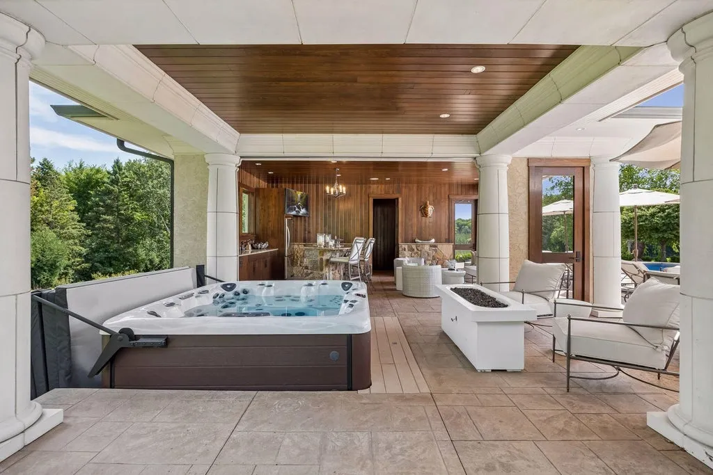 Architect-Designed Minnesota Lake Estate with a 140-Tree Apple Orchard Lists for $4,300,000 24 4675 County Road 11 Loretto MN 55357014