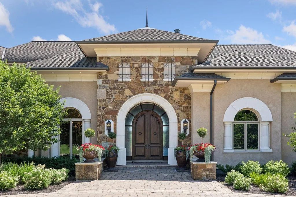 Architect-Designed Minnesota Lake Estate with a 140-Tree Apple Orchard Lists for $4,300,000 3 4675 County Road 11 Loretto MN 55357035