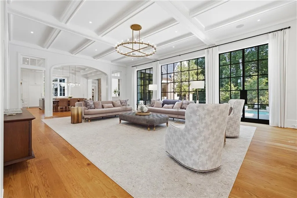 Georgia Estate With a Full Indoor Basketball Court and a Princeton-Inspired Library Lists for $18,900,000 6 5420 Buice Rd Johns Creek GA 30022011