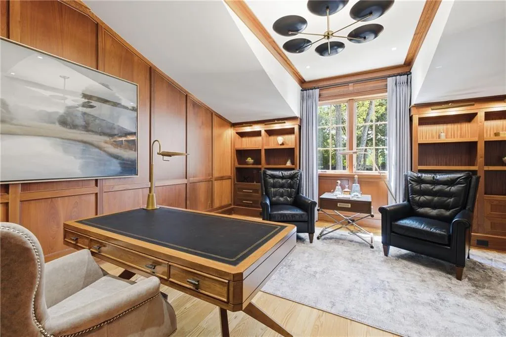 Georgia Estate With a Full Indoor Basketball Court and a Princeton-Inspired Library Lists for $18,900,000 9 5420 Buice Rd Johns Creek GA 30022055