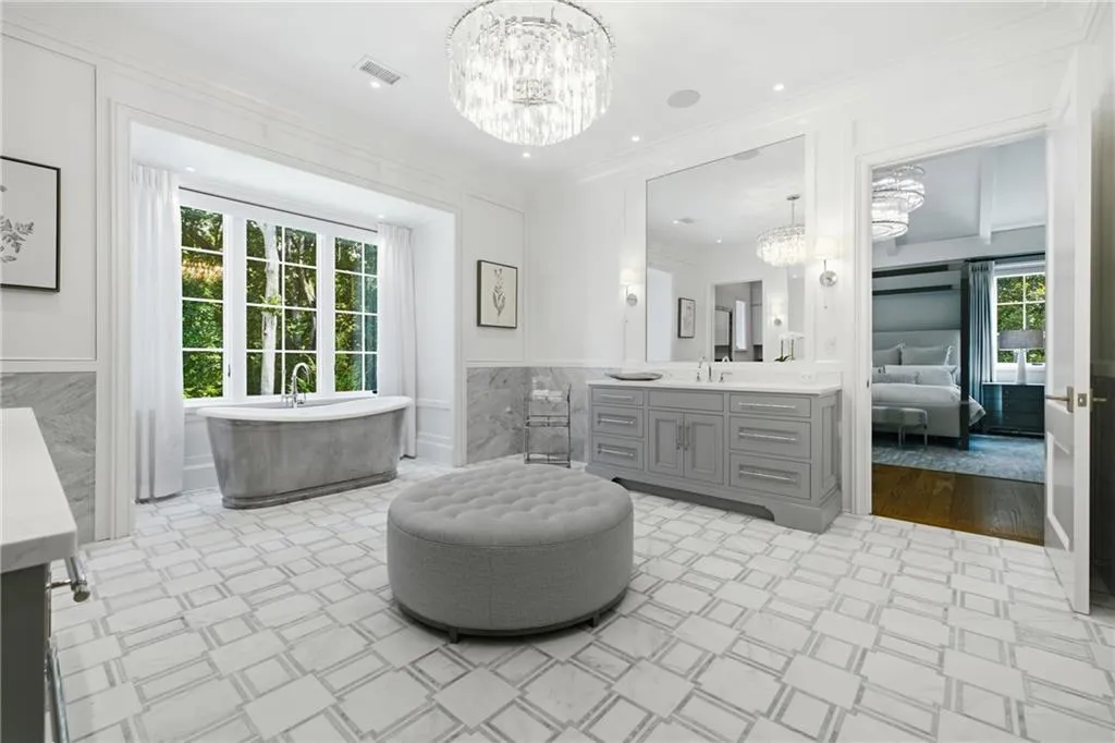 Georgia Estate With a Full Indoor Basketball Court and a Princeton-Inspired Library Lists for $18,900,000 13 5420 Buice Rd Johns Creek GA 30022059
