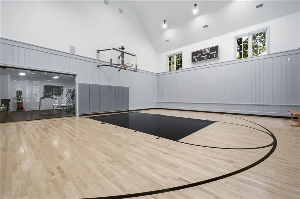 Georgia Estate With a Full Indoor Basketball Court and a Princeton-Inspired Library Lists for $18,900,000 25 5420 Buice Rd Johns Creek GA 30022097